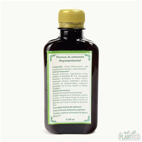 Tinctura De Armurariu 200ml Apuseni Plant Planteco