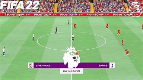 Fifa 22 Liverpool Vs Tottenham Hotspur 202122 English Premier League Season Full Gameplay