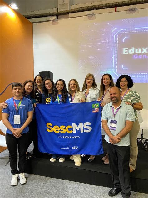 Alunos Do Sesc Emocionam Participantes Da Bett Educar Sesc