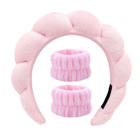 Amazon Yiwafu Spa Headband For Women Sponge Headband For Washing