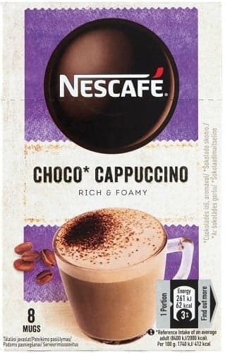 NESCAFÉ CLASSIC Choco Cappuccino (8x15g)