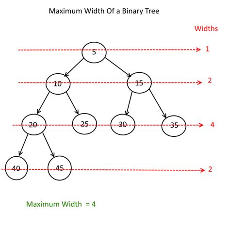 Maximum Width Of A Binary Tree