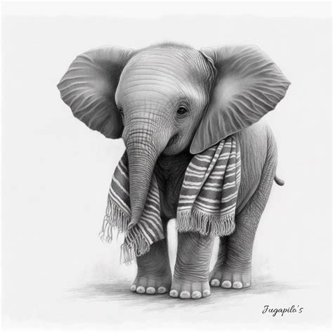 Beb Elefante Blanco Y Negro Artjugapilo S Hotmart