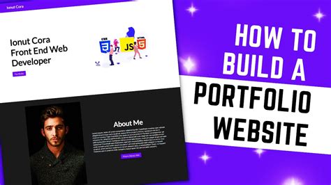 How To Make A Responsive Portfolio Website Ionut Cora Web Development