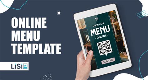 Free Editable Online Menu Template