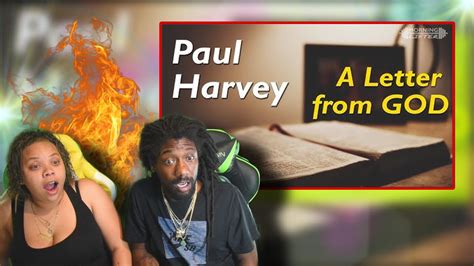 Paul Harvey A Letter From God YouTube