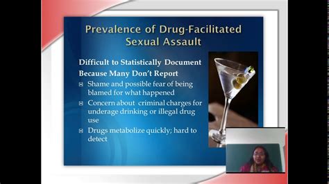 Drug Facilitated Sexual Assault Reshu Jain Youtube