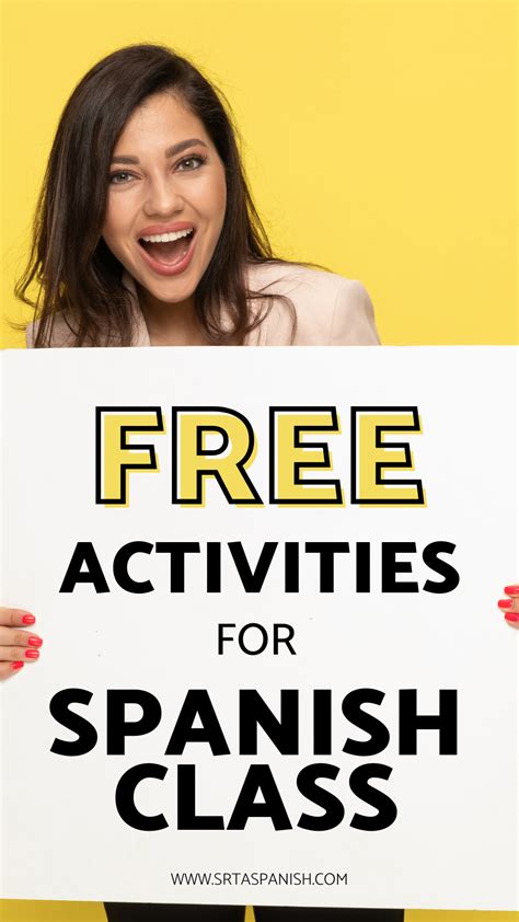 Free Activities For Spanish Class Srta Spanish