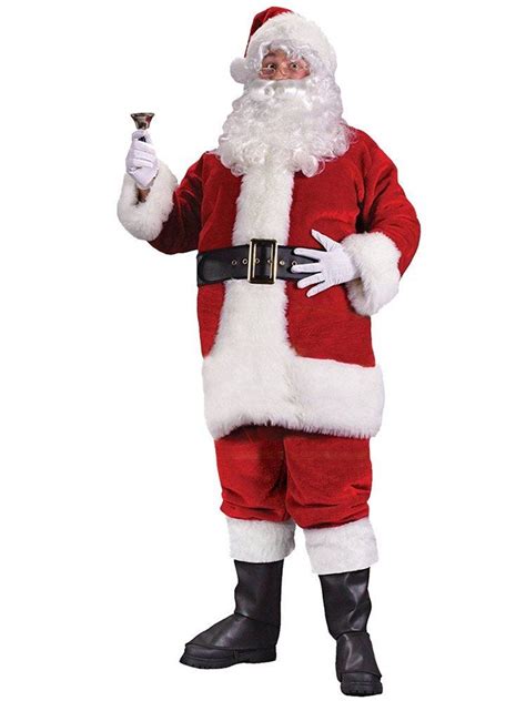 Premium Regal Santa Suit Adult Costume Party Delights