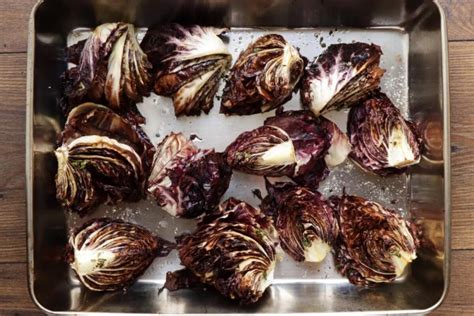 Roasted Balsamic Radicchio With Pancetta Recipe Cookme Recipes