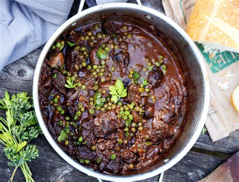 One Pot Braised Beef Tips With Mushrooms Recipe Braised Beef