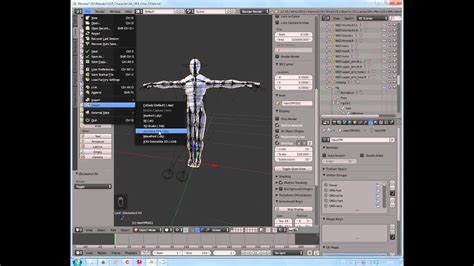 Blender Ue4 Character Rig Option 02a Youtube