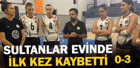 Sultanlar Evinde Ilk Kez Kaybetti Voleybol Haberleri