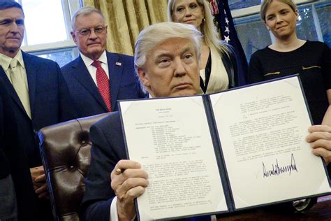 Trump Signs Executive Orders On Dodd Frank Retirement Advice Newsweek