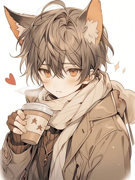 Pin by Mitya100PRO on Фурри арт Cute anime cat Anime cat boy Cute