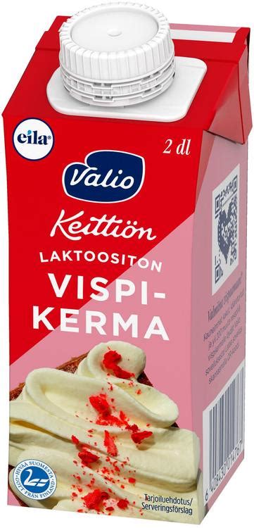 Valio Keitti N Vispikerma Dl Uht Laktoositon S Kaupat Ruoan