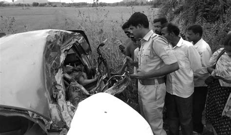 Four Killed Two Injured In Road Accident In Hanamkonda Telangana Today