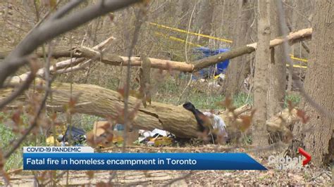 Fire At Homeless Encampment Under Toronto Bridge Kills 1 Toronto Globalnewsca