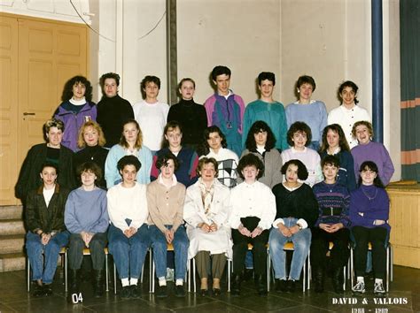 Photo De Classe 2nde 1988 1989 De 1988 Lycée Privé Notre Dame Des