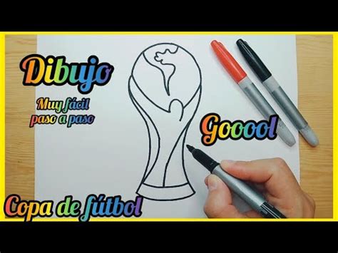 Como Dibujar La Copa Del Mundo Paso A Paso Dibujos Dibujos