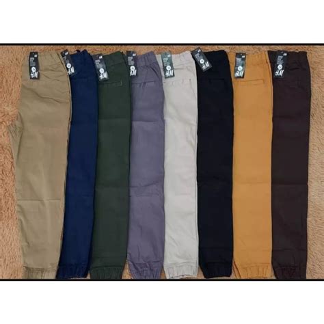 Promosi Hot Item Jogger Elasticated Waist Jogger Men S Women S Shopee Malaysia