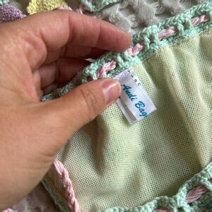 Andi Bagus Swim Andi Bagus Harlequin Crochet Bikini Size Sm Worn Poshmark