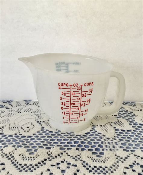 Vintage Tupperware Measuring Cup Tupperware Cup Measuring Cup