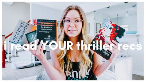 I Read YOUR Favorite Thrillers Here S What Happened READING VLOG