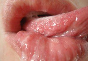 Lip Tongue Mouth Skin Close Up Porn Pic