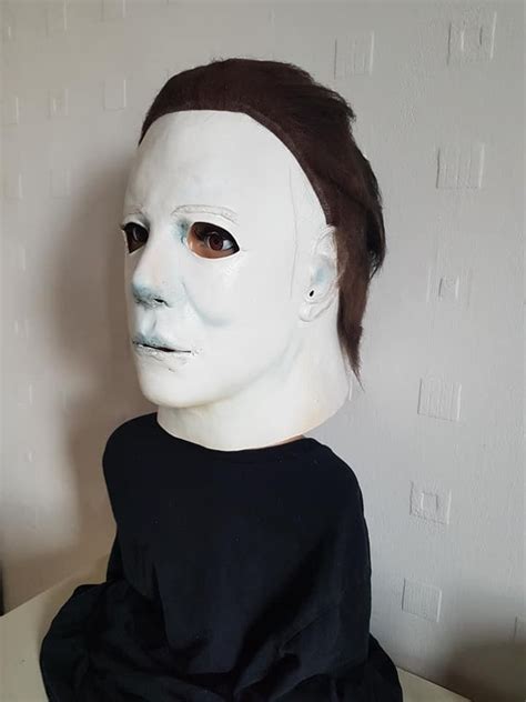 Michael Myers Mask Halloween 1978 Hand Painted Latex Mask Etsy