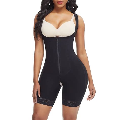 HEXIN Postpartum Body Shaper Plus Size Corset Shapewear With Tummy