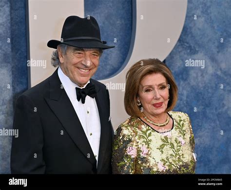 Beverly Hills, USA. 12th Mar, 2023. Nancy Pelosi & Paul Pelosi at the 2023 Vanity Fair Oscar ...