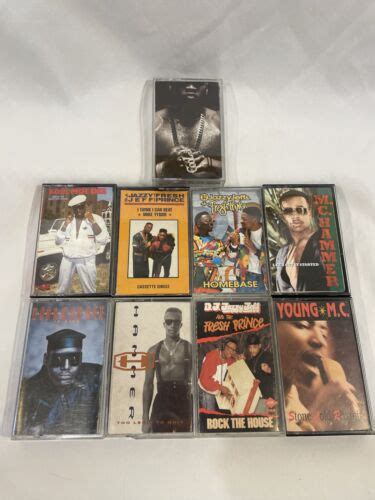 Rap Hip Hop Cassette Tape Bundle Old School 80s And 90s Multiple