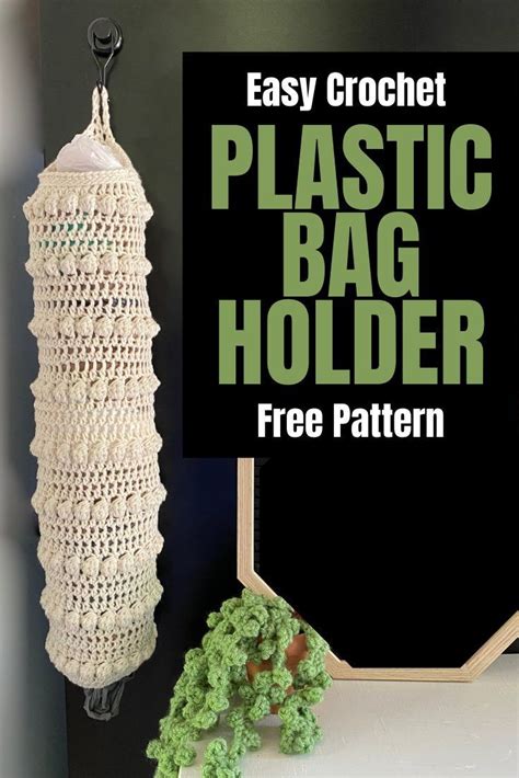 Crochet Plastic Bag Holder Free Crochet Pattern Artofit