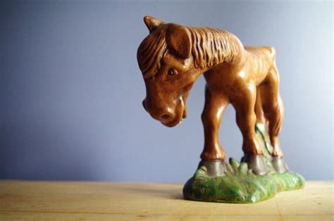 Old Nag Horse Statuette Figurine Nags Head By Eclecticsagevintage