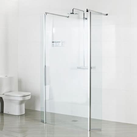 Roman Haven Select 1200mm Linear 8mm Wetroom Panel Chrome Low Price