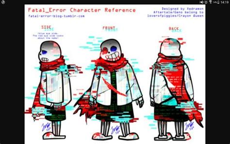 Fatal Error Sans Undertale Roleplayers Amino