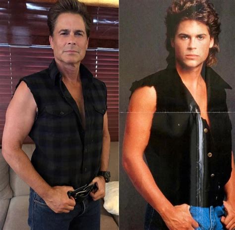 Rob Lowe Looks Totally Ageless In New Photo Posted Alongside 36 Year