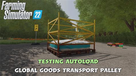 Fs22 Mod Test Testing Autoload Trailers For Pallets 3 Console