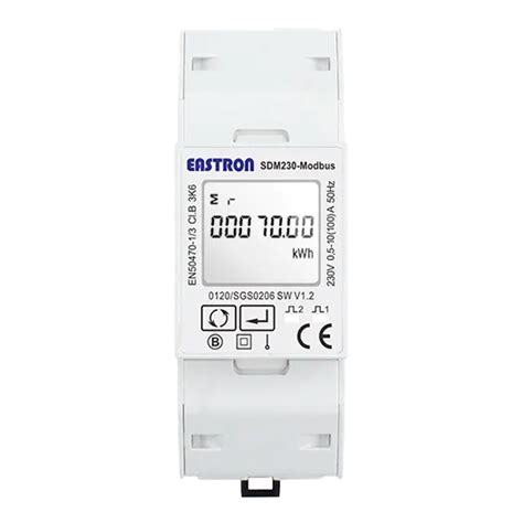 Meter Monofase A V Contatore Di Energia Ac Modbus Ts Power