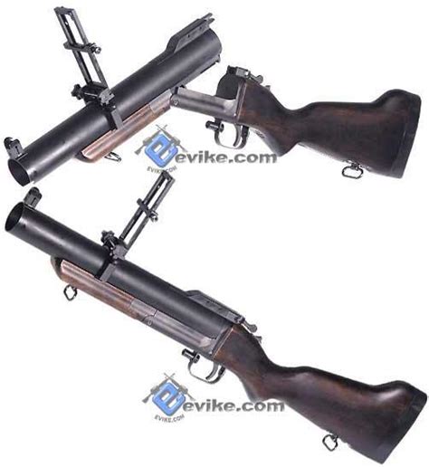 King Arms Full Metal M79 Airsoft Grenade Launcher Type Full Stock