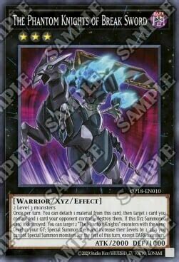 The Phantom Knights Of Break Sword OTS Tournament Pack 18 Yu Gi Oh