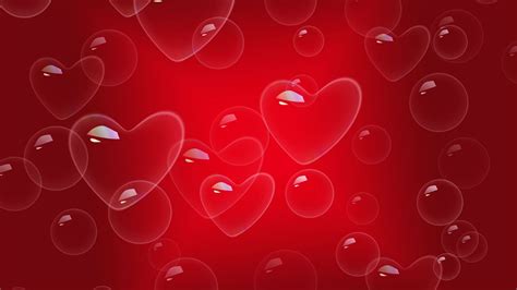 Red Love Heart Backgrounds - Wallpaper Cave