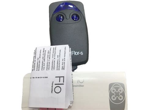 NICE FLOR-S NOWY FLOR2R PILOT DO BRAMY z BATERIĄ - Sklep, Opinie, Cena ...