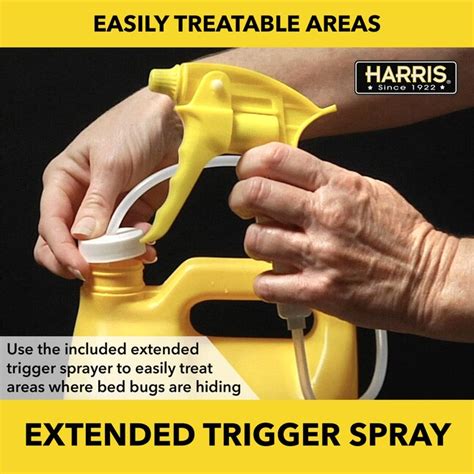 Harris 128 Oz Bed Bug Killer Trigger Spray In The Pesticides Department