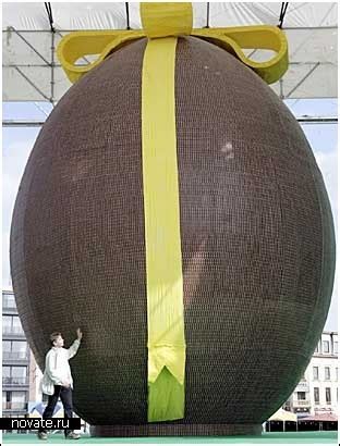 Самые большие изделия из шоколада - шоколадный мир