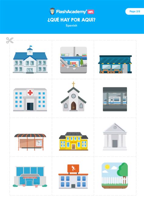 Spanish Places In The City FlashAcademy