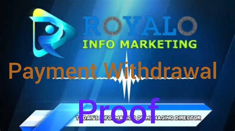 Royalo Info Marketing Payment