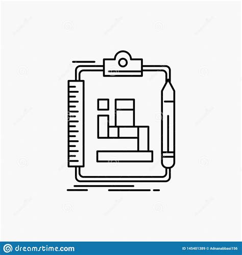 Algoritmo Proceso Esquema Trabajo L Nea Icono Del Flujo De Trabajo