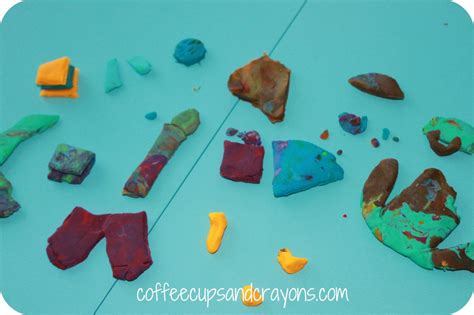 Naked Mole Rat Play Dough Activity Coffee Cups And Crayons